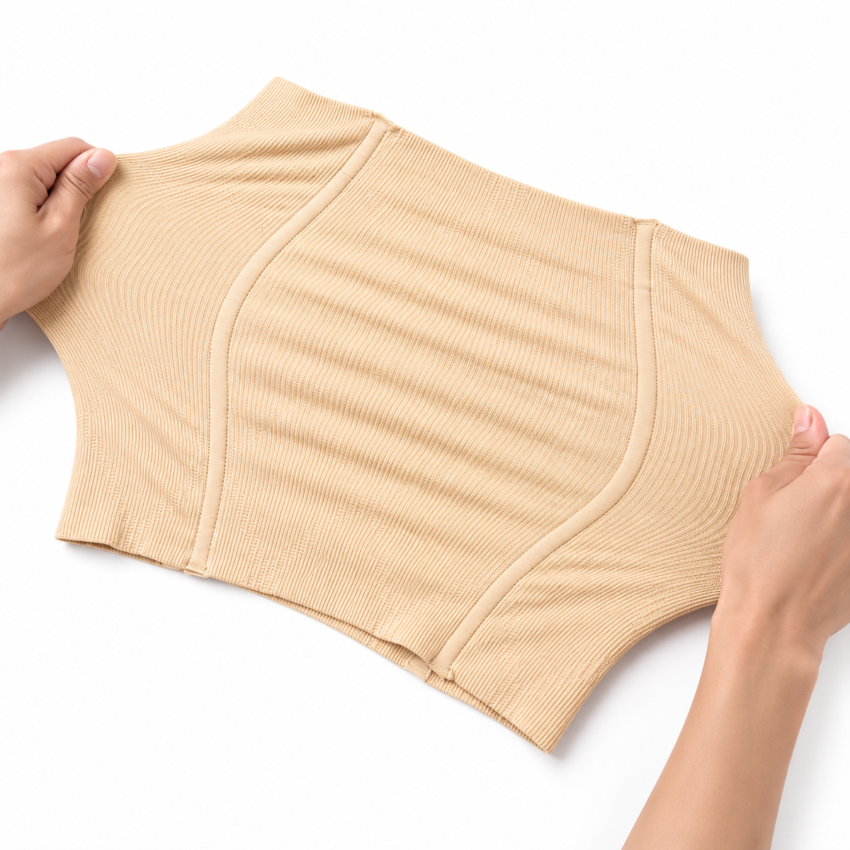1+1 Harmony – Tummy & Waist Shaper, Beige+Black pieces