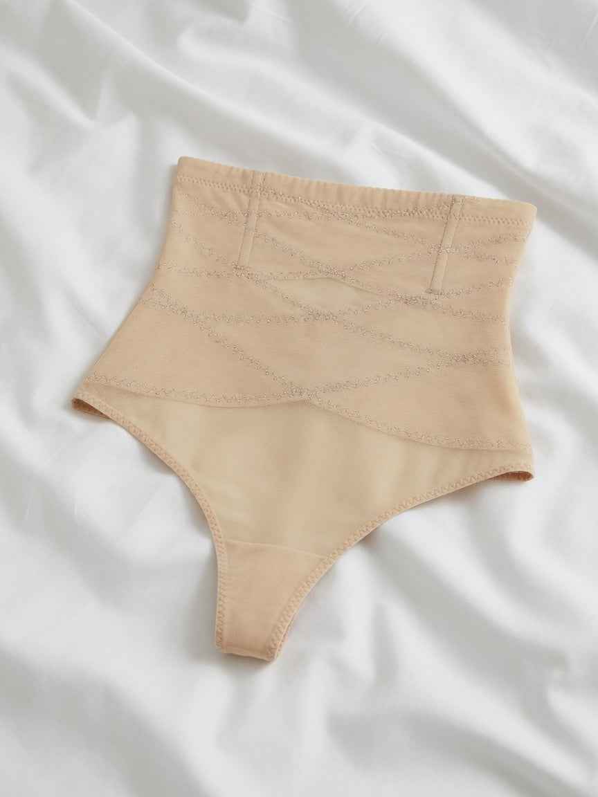 Elara Thong – Seamless Tummy-Control Thong