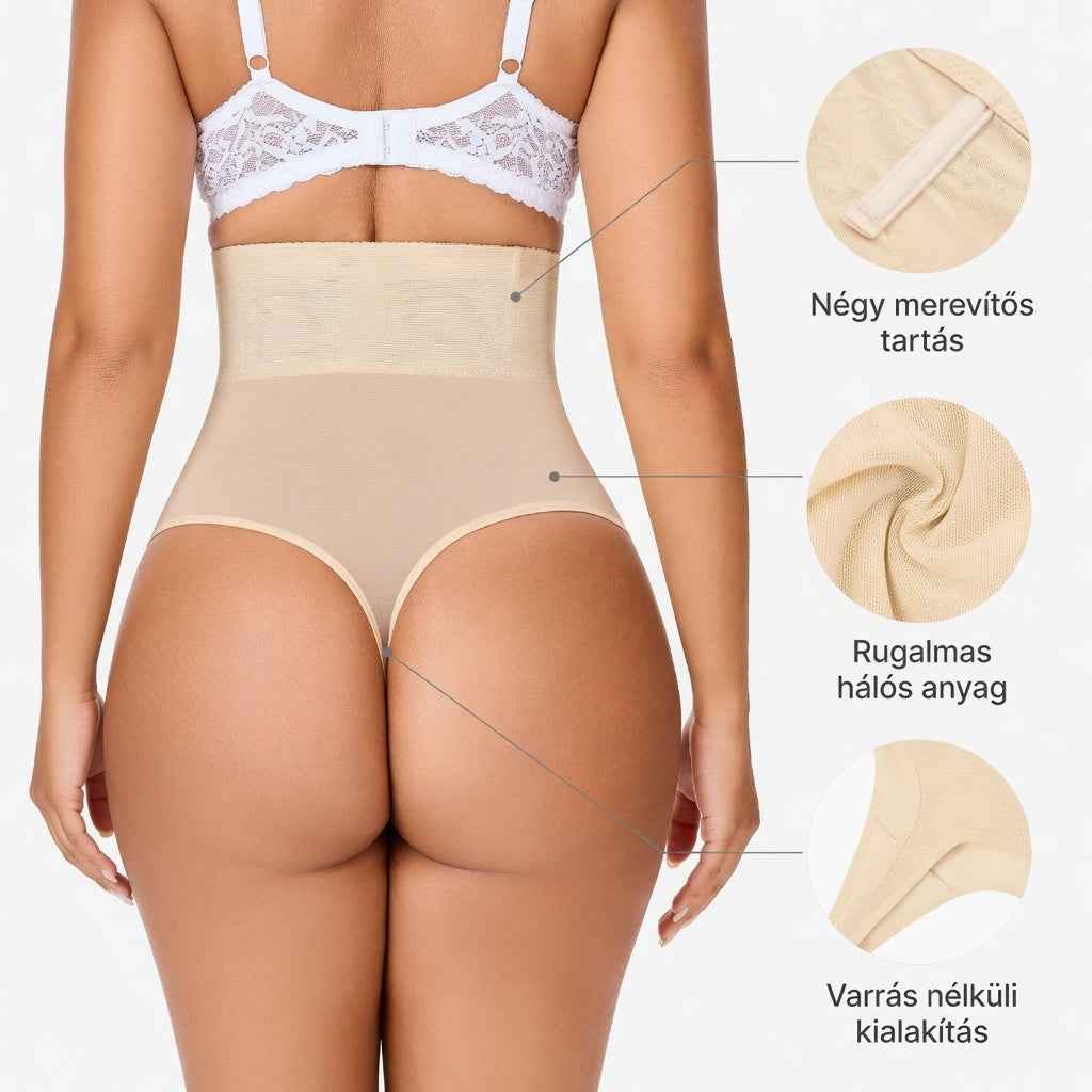 Elara Thong – Seamless Tummy-Control Thong