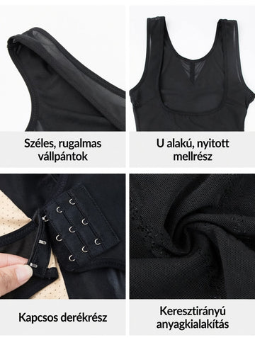 Selene – Push-up alakformáló hálós body